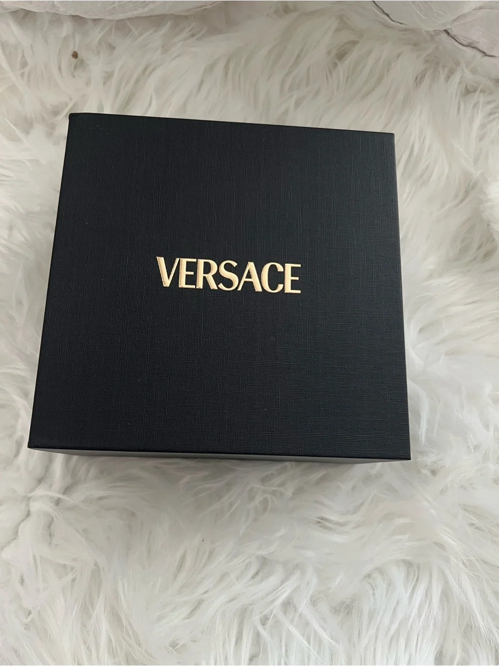 BRAND NEW, FULL INCLUSION Versace women’s v-lady chrono square 40-mm watch
